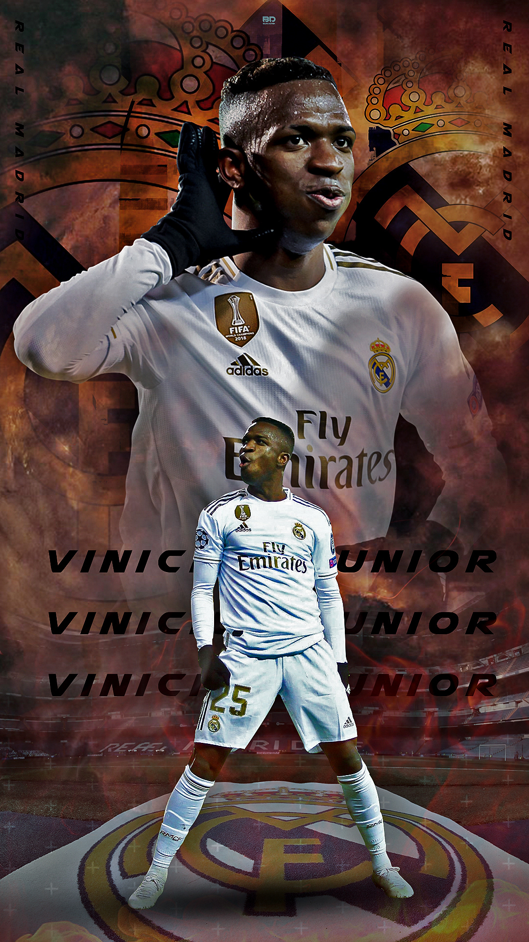  wallpaper for phone Vinicius Junior