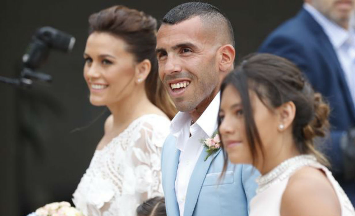 Brenda Asnikar and Carlos Tevez