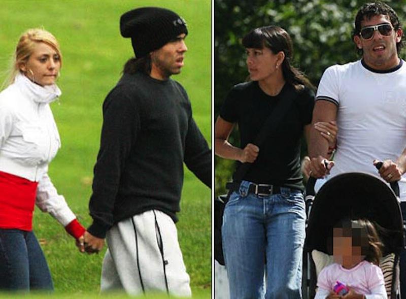 Carlos Tevez and Mariana