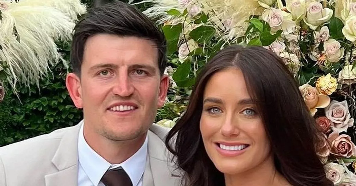 Harry Maguire's wife photo