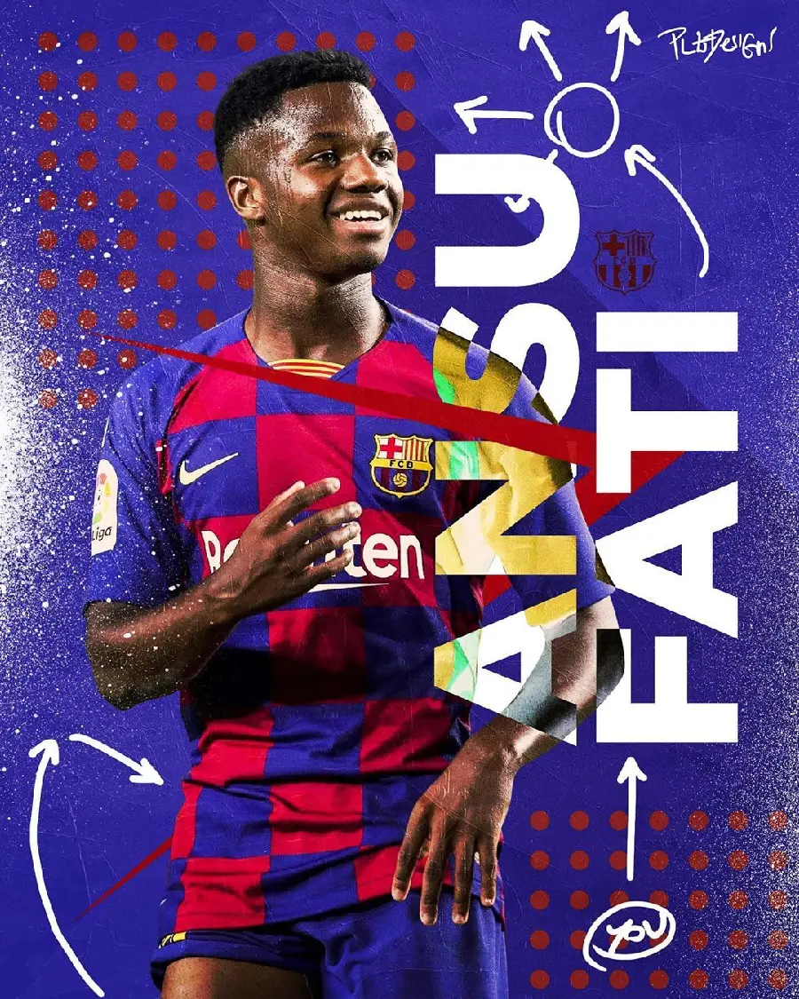 wallpaper 4k Ansu Fati