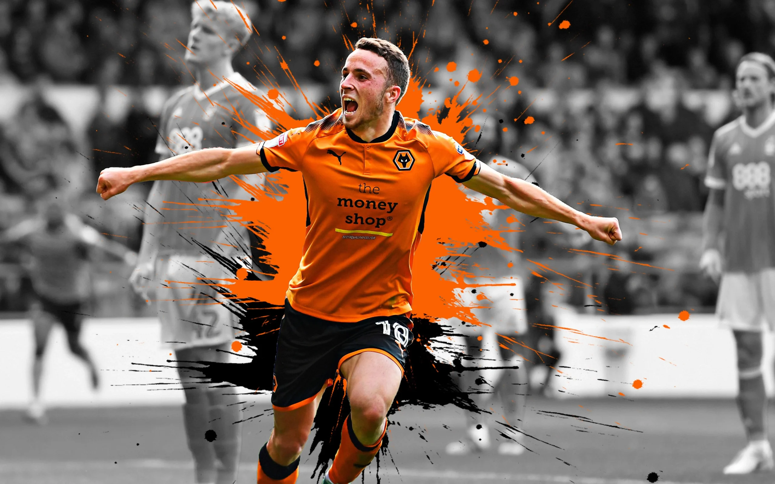 wallpaper for laptop  Diogo Jota