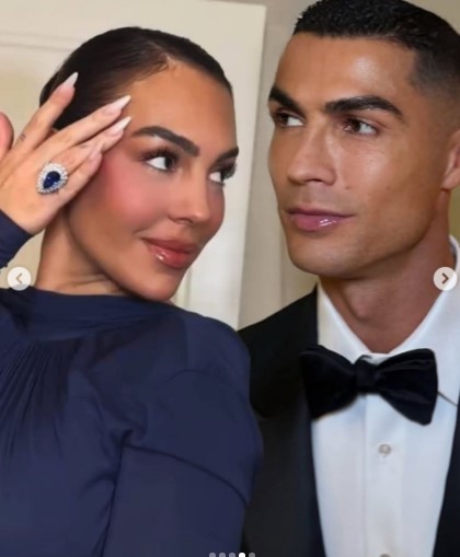 جورجینیا و رونالدو در کاخ سفید