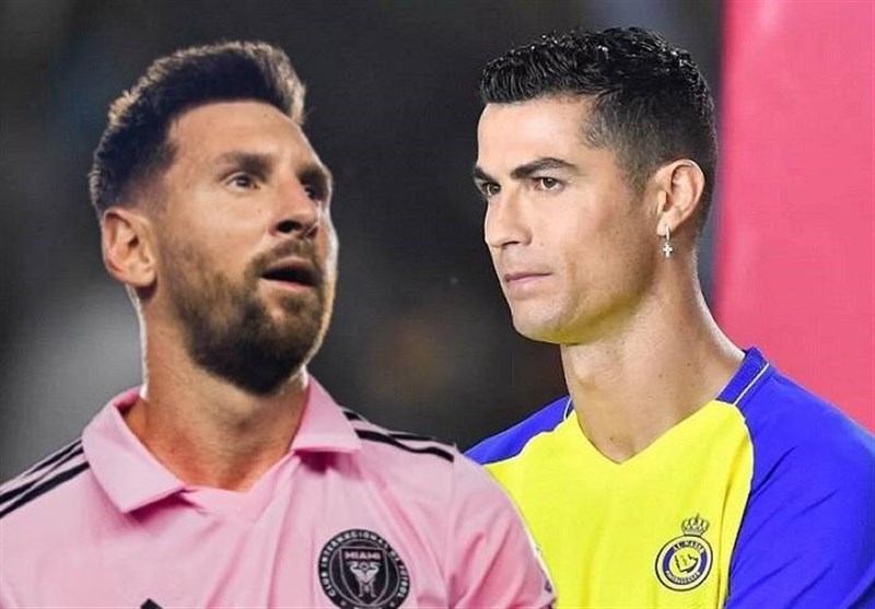 عکس رونالدو و مسی