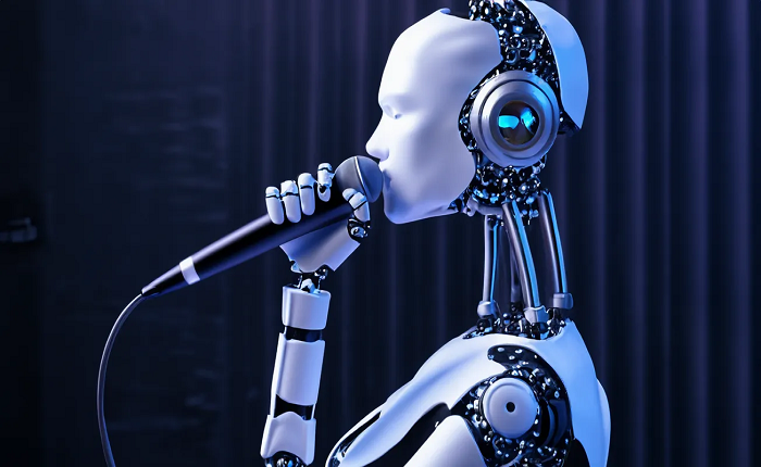 هوش مصنوعی تغییر صدای خواننده با صدای خود