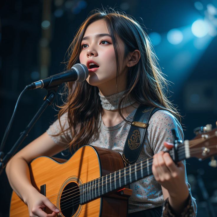 عکس خواننده هوش مصنوعی 