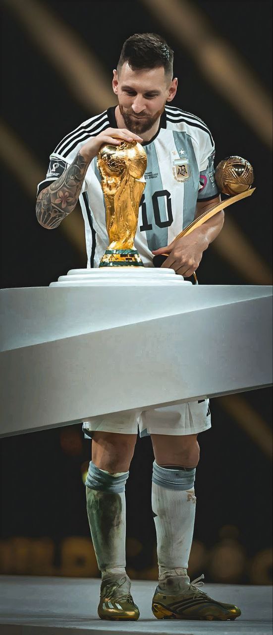 عکس مسی در جام جهانی 2022