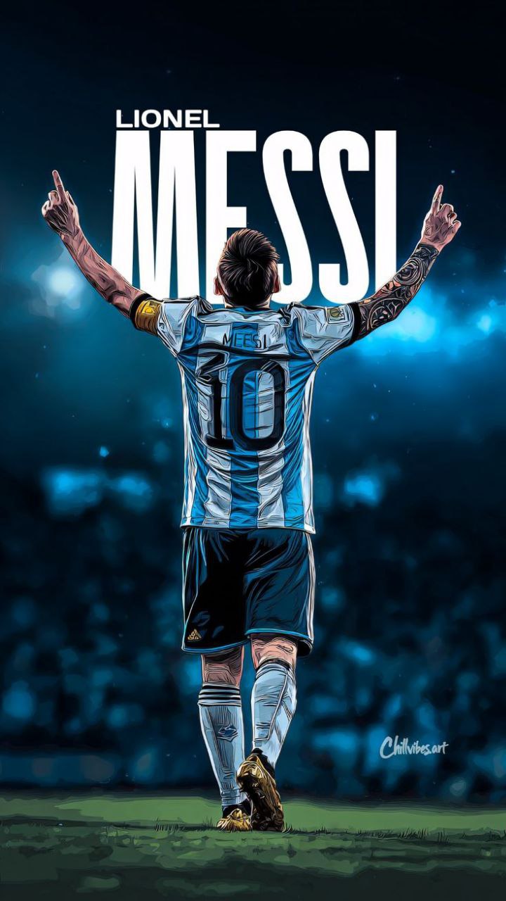 والپیپر جذاب لیونل مسی 