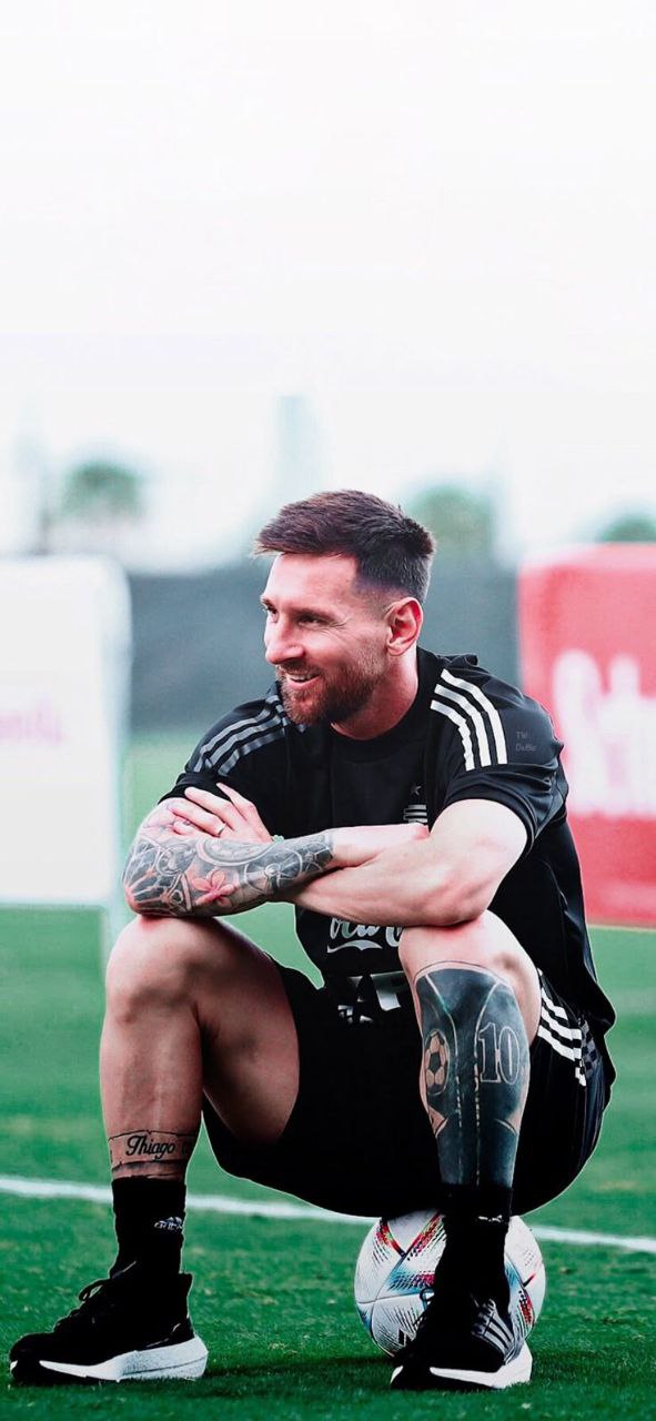 عکس تمرینات لیونل مسی 