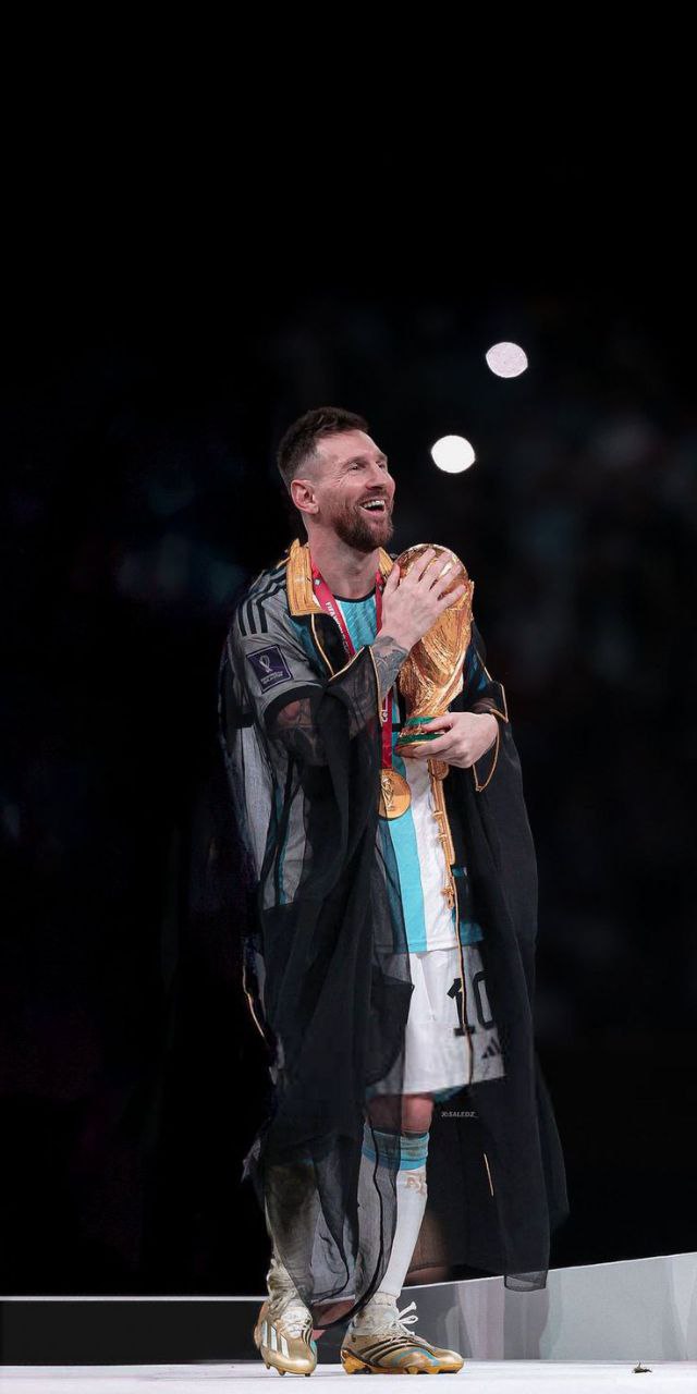 عکس قهرمانی مسی