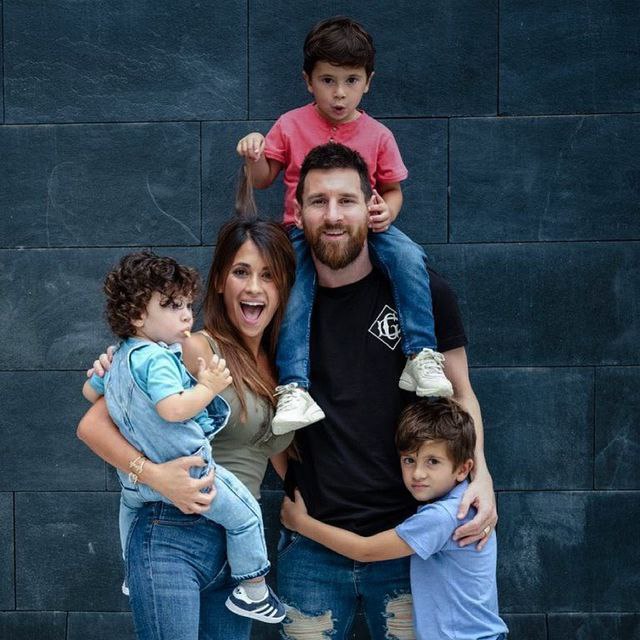 عکس خانواده مسی 