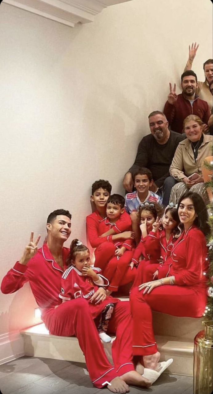 عکس خانواده رونالدو
