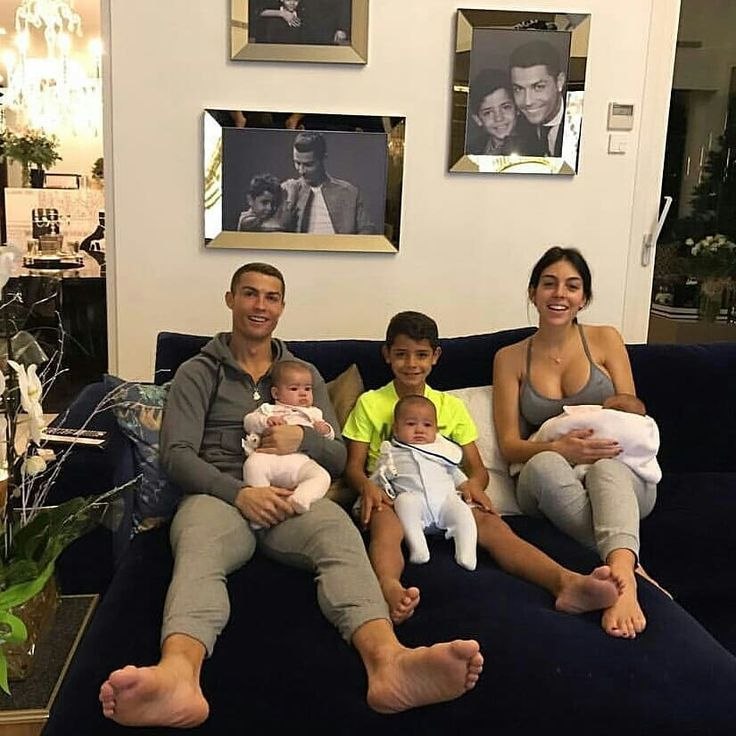 عکس رونالدو و جورجینا